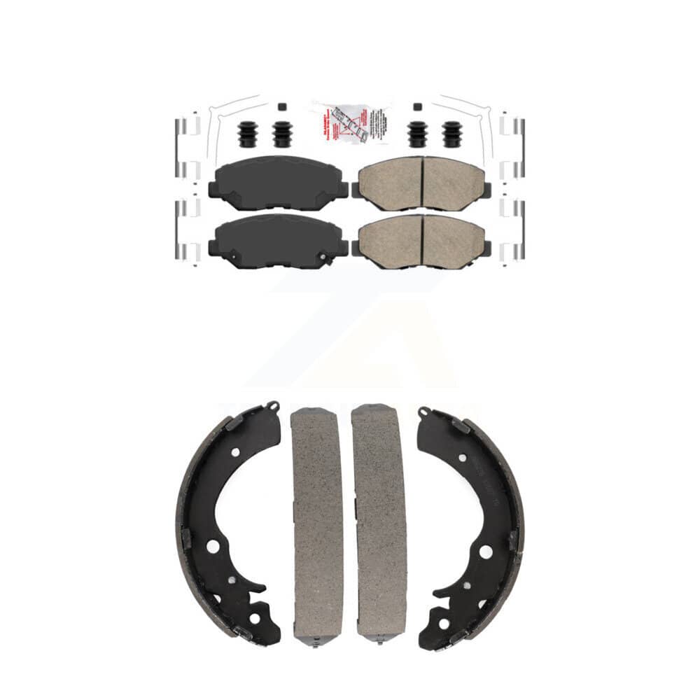 Transit Auto - KNN-100006 - Front and Rear Disc Brake Pad Kits