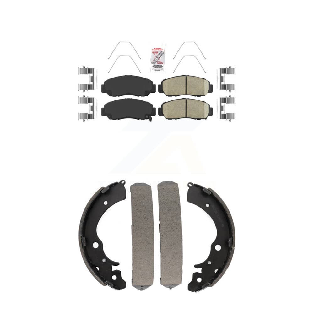 Transit Auto - KNN-100008 - Front and Rear Disc Brake Pad Kits