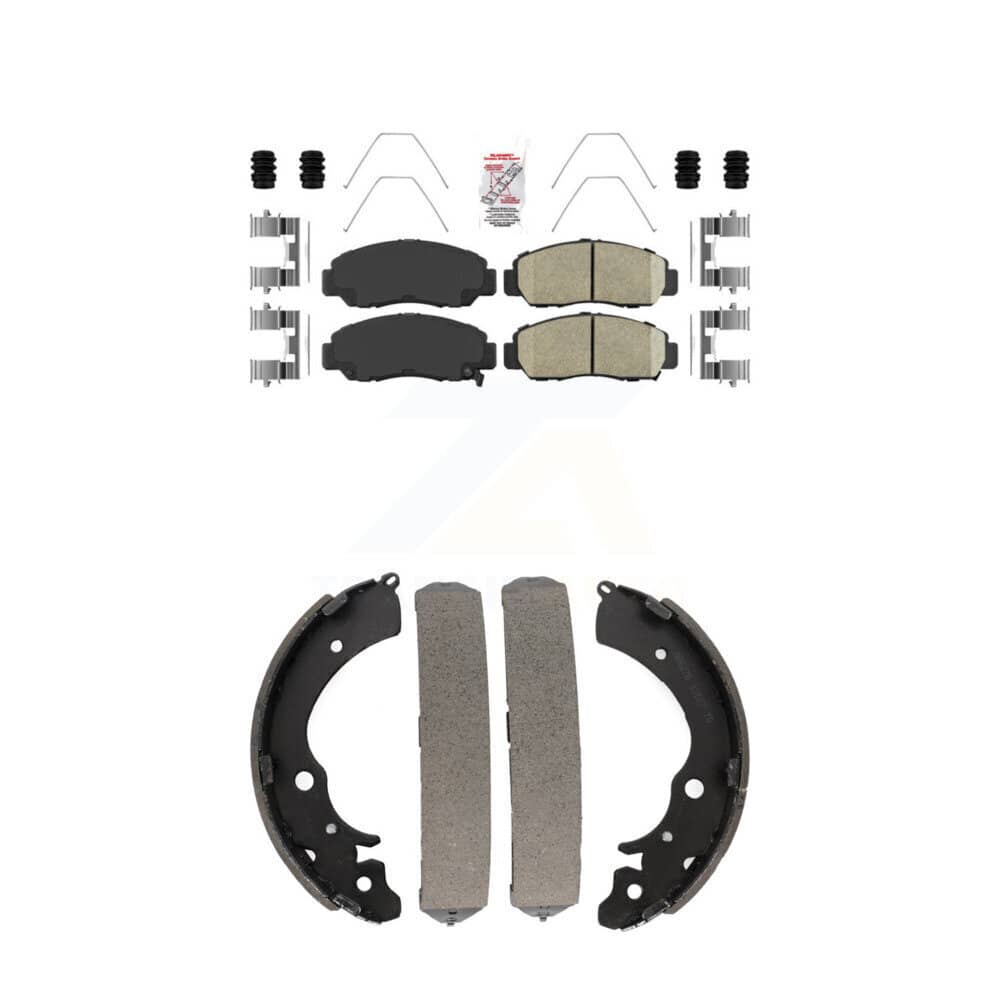 Transit Auto - KNN-100009 - Front and Rear Disc Brake Pad Kits