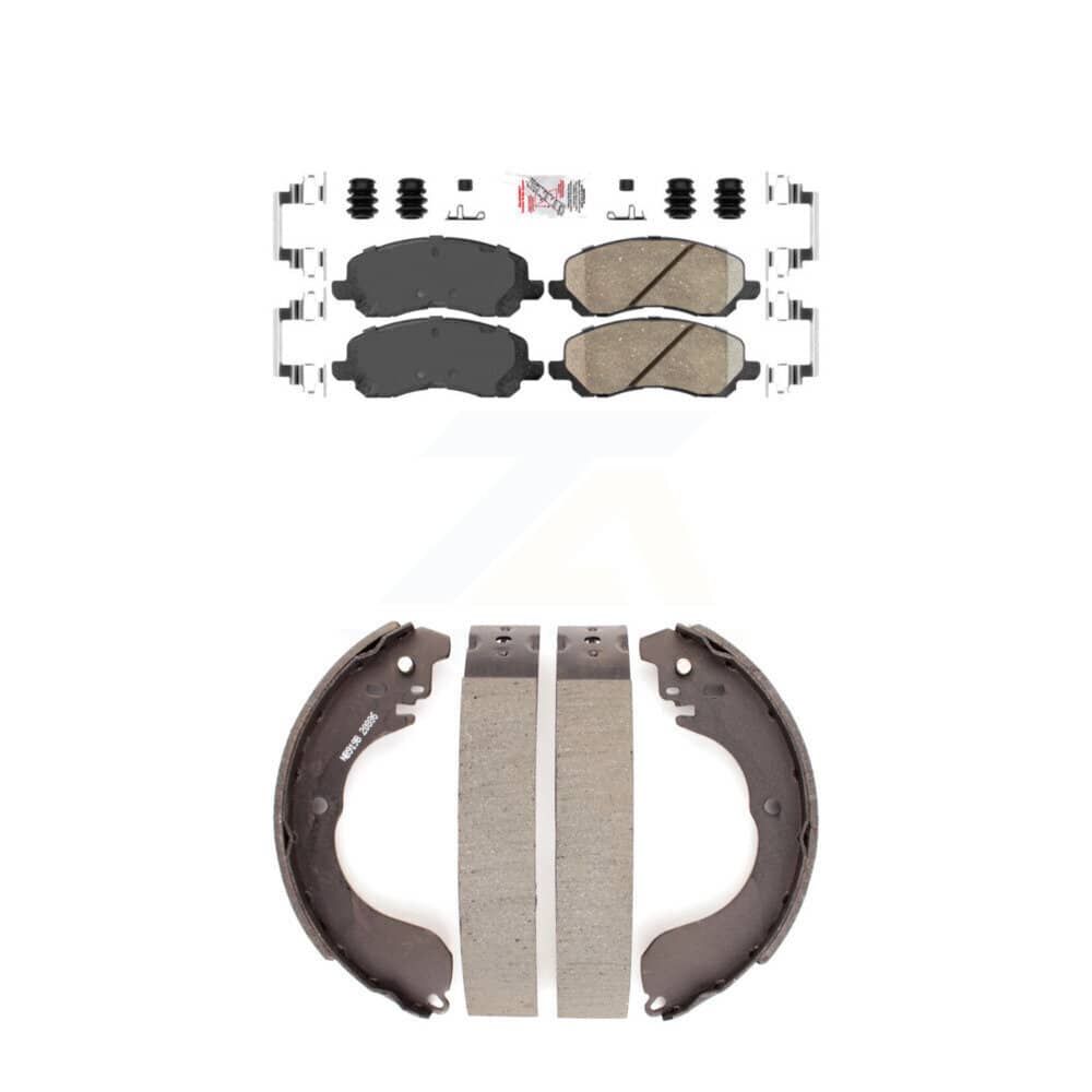 Transit Auto - KNN-100010 - Front and Rear Disc Brake Pad Kits