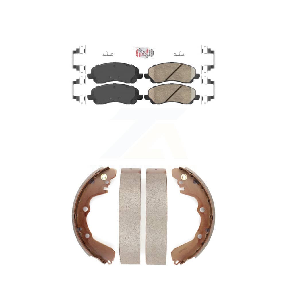 Transit Auto - KNN-100014 - Front and Rear Disc Brake Pad Kits