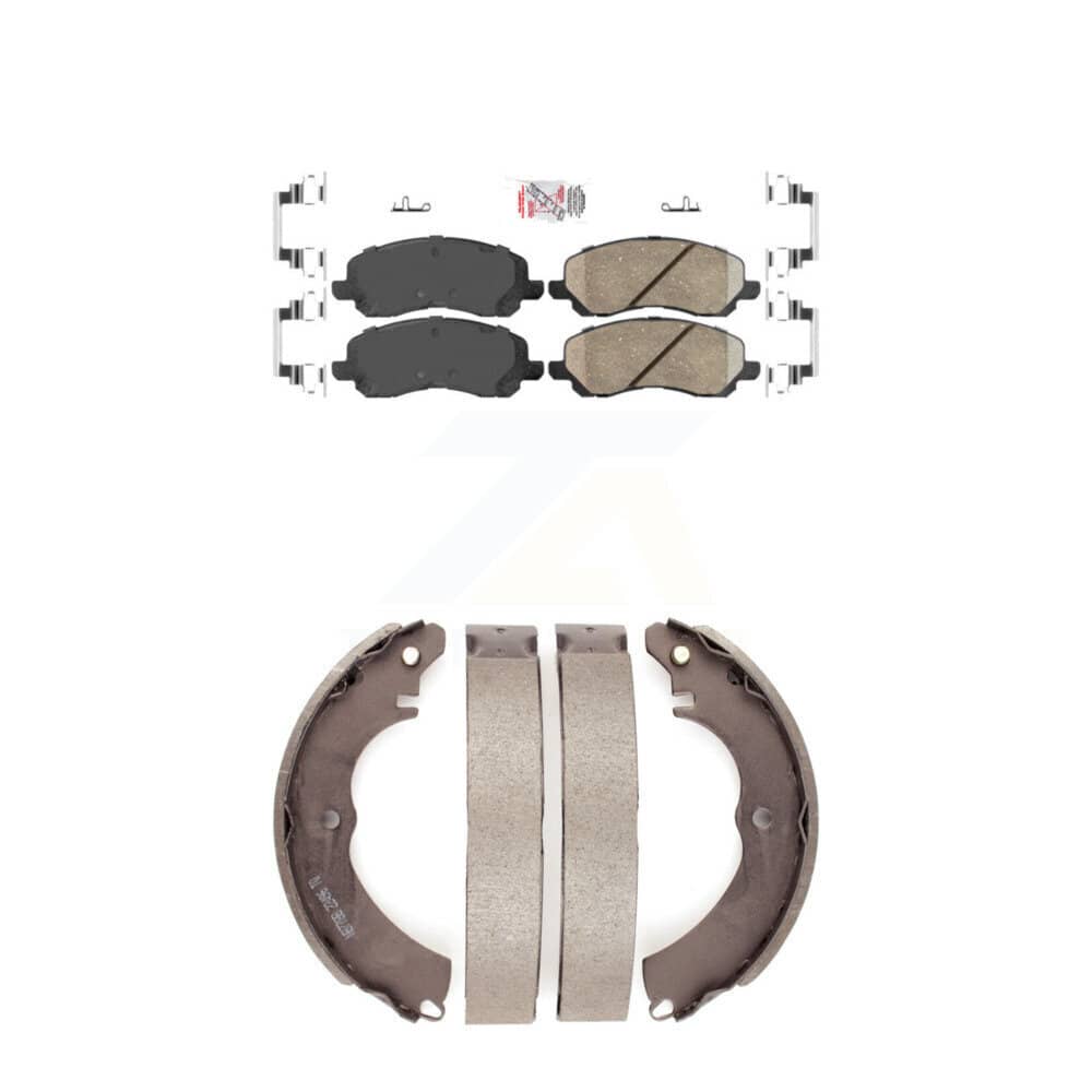 Transit Auto - KNN-100019 - Front and Rear Disc Brake Pad Kits