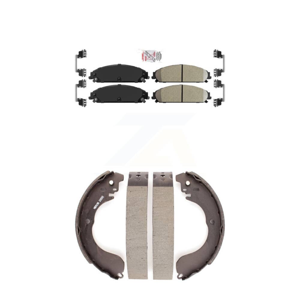 Transit Auto - KNN-100021 - Front and Rear Disc Brake Pad Kits