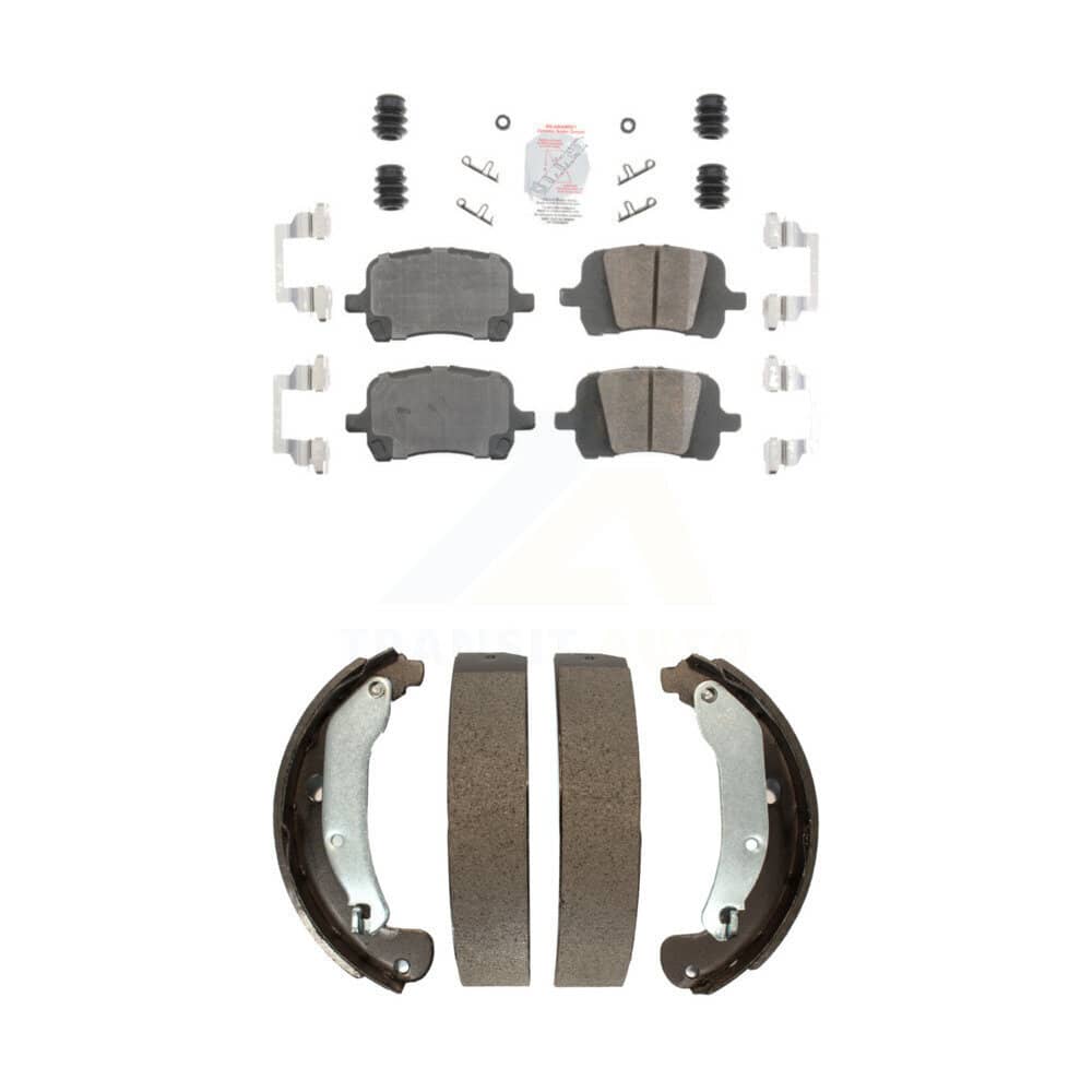 Transit Auto - KNN-100028 - Front and Rear Disc Brake Pad Kits