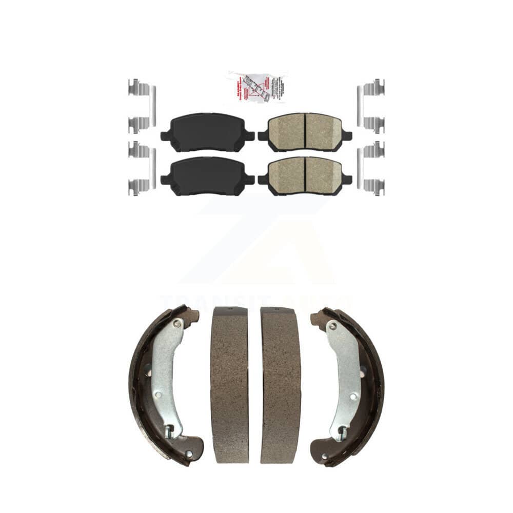 Transit Auto - KNN-100029 - Front and Rear Disc Brake Pad Kits