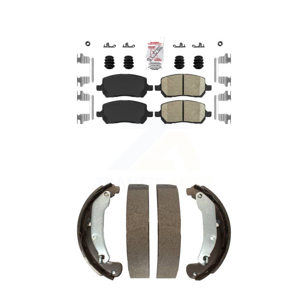 Transit Auto - KNN-100030 - Front and Rear Disc Brake Pad Kits