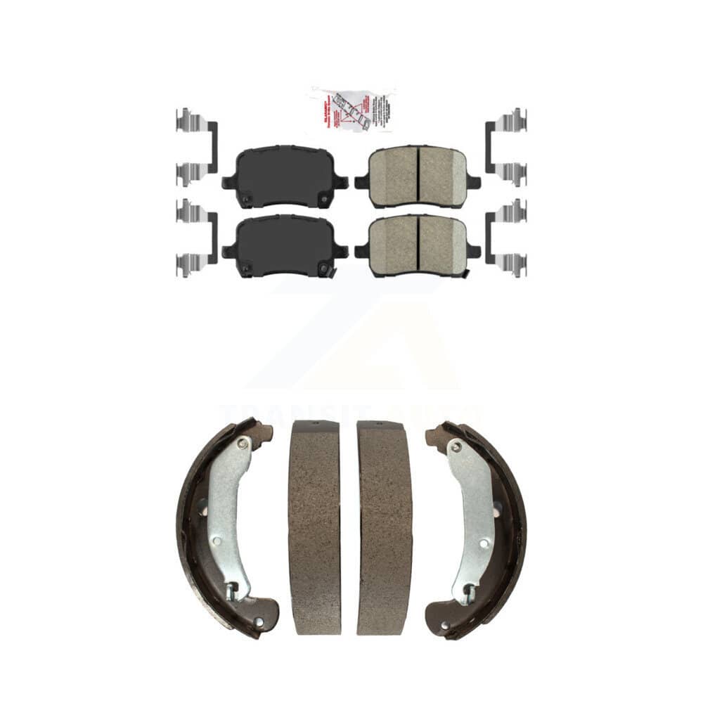 Transit Auto - KNN-100032 - Front and Rear Disc Brake Pad Kits