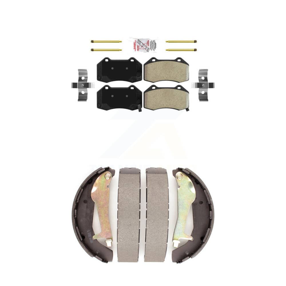Transit Auto - KNN-100033 - Front and Rear Disc Brake Pad Kits