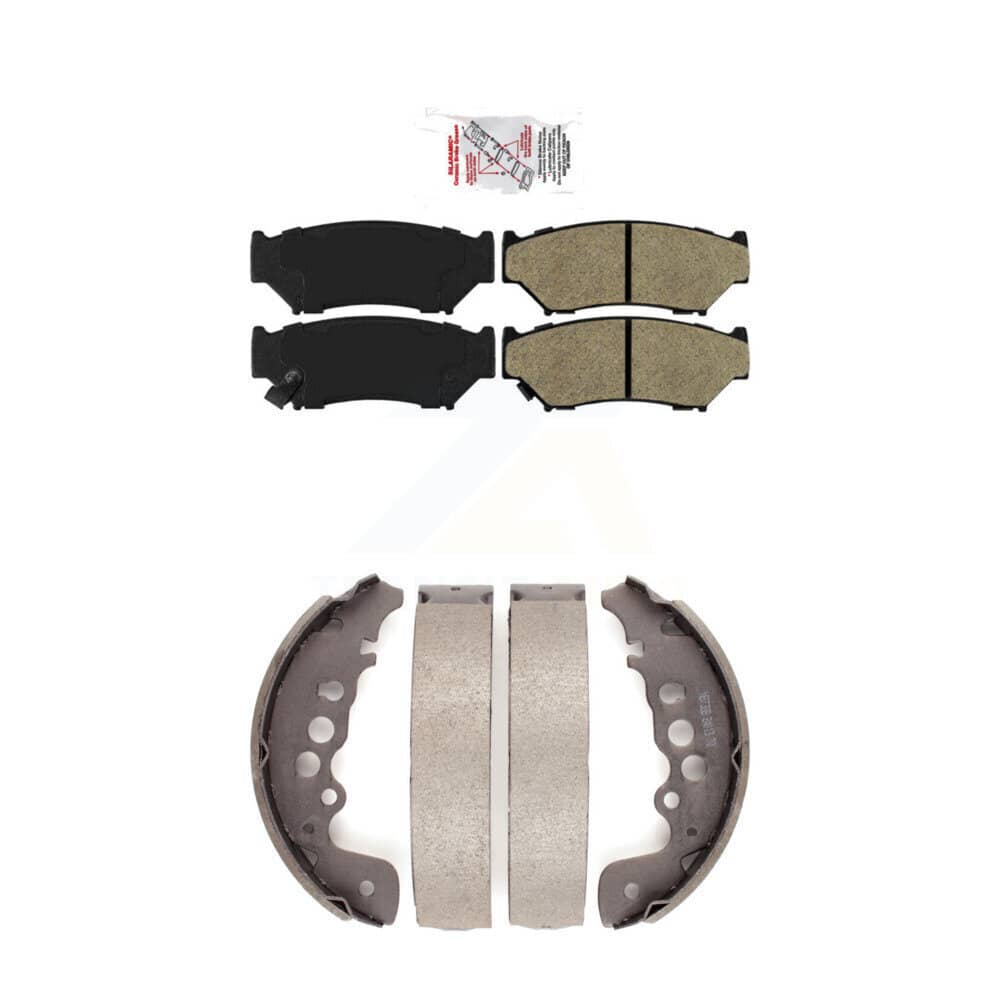 Transit Auto - KNN-100042 - Front and Rear Disc Brake Pad Kits