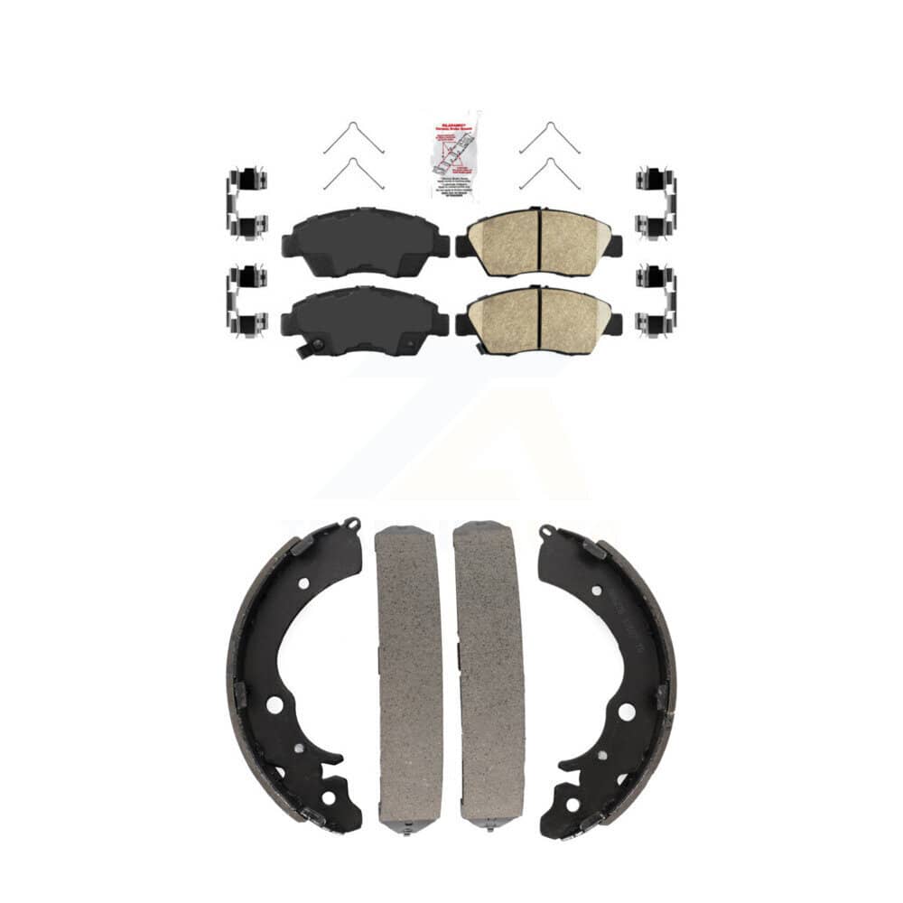 Transit Auto - KNN-100044 - Front and Rear Disc Brake Pad Kits