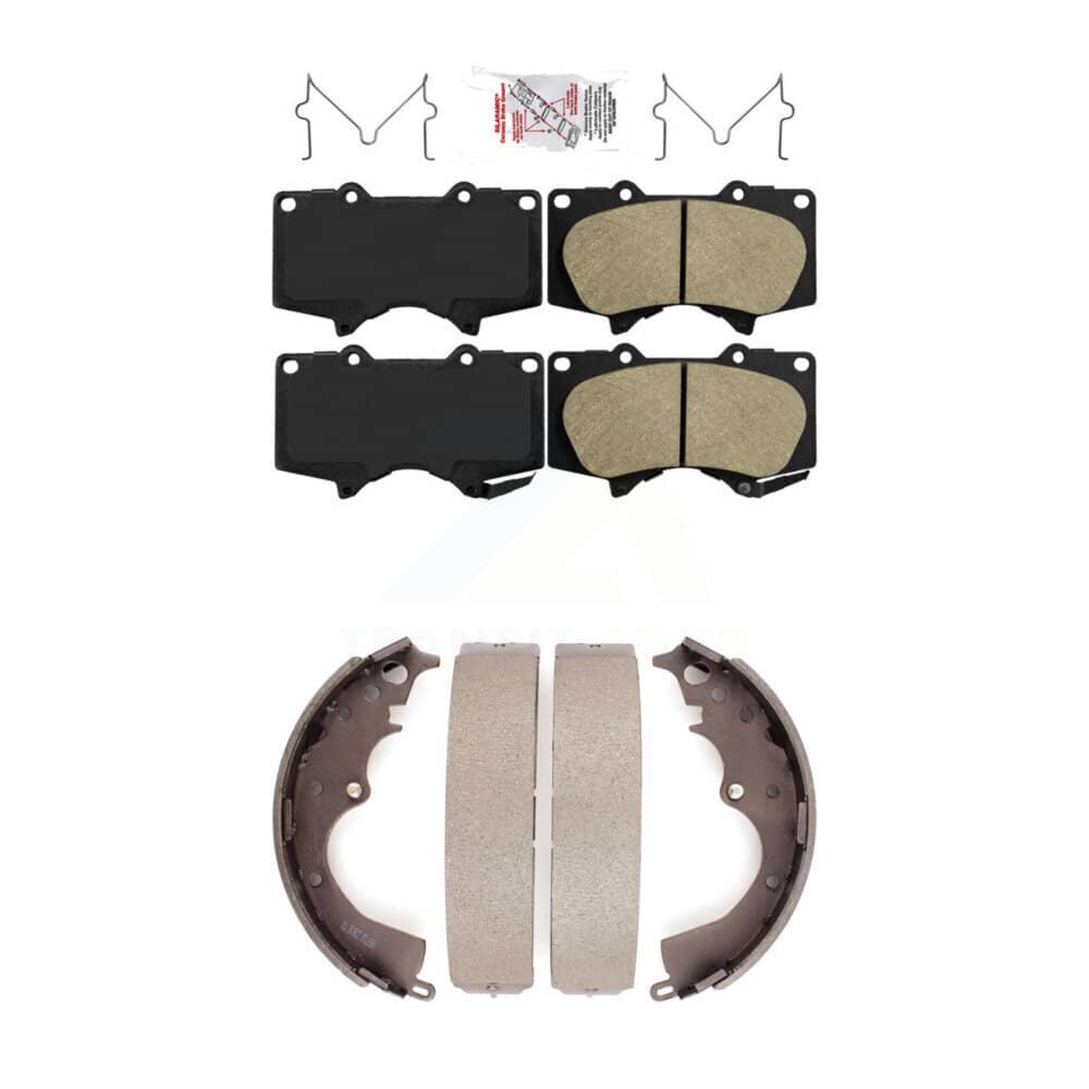 Transit Auto - KNN-100052 - Front and Rear Disc Brake Pad Kits