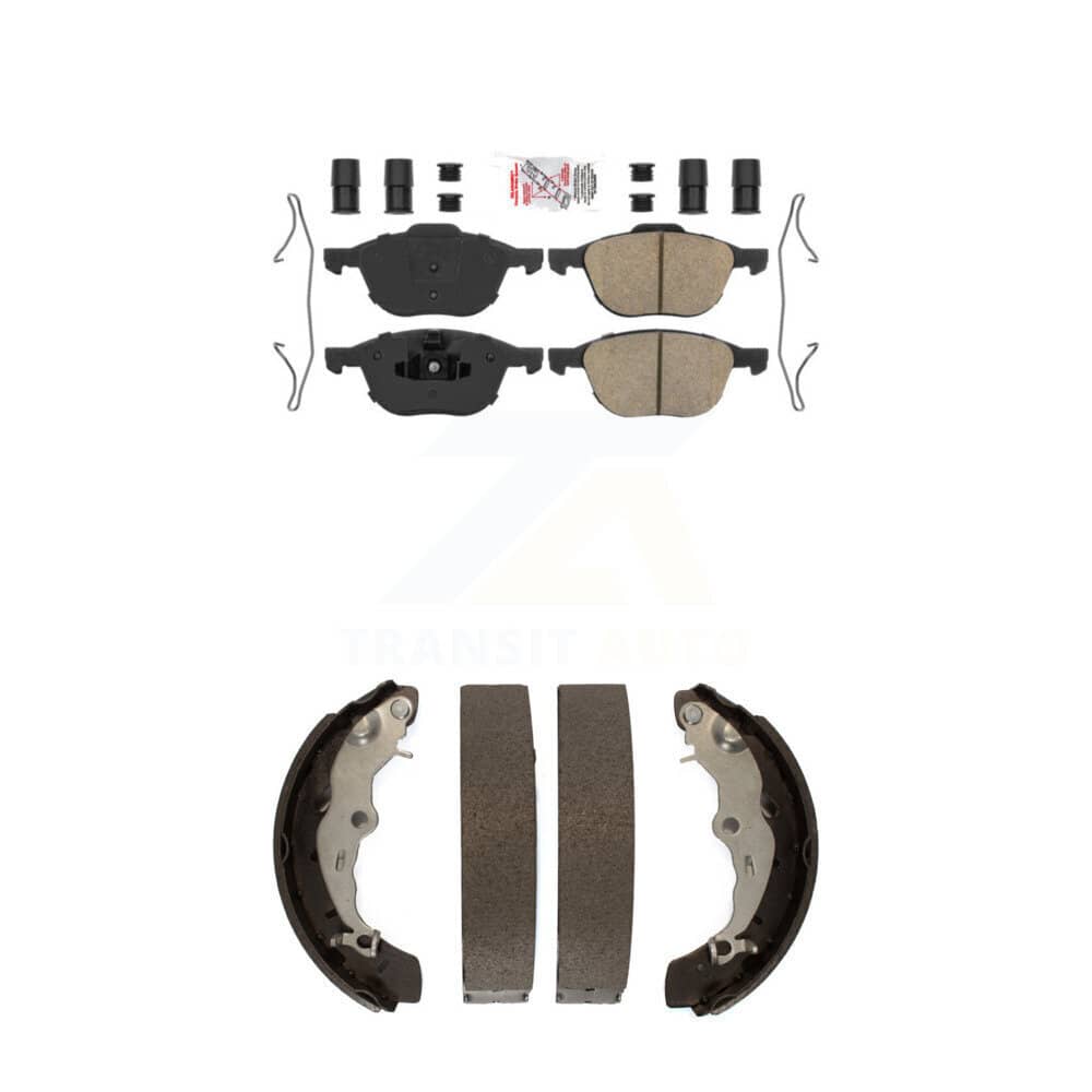 Transit Auto - KNN-100068 - Front and Rear Disc Brake Pad Kits