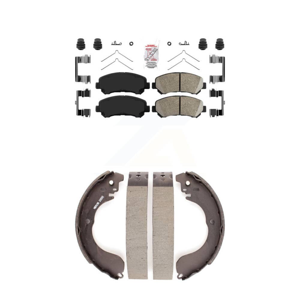 Transit Auto - KNN-100071 - Front and Rear Disc Brake Pad Kits