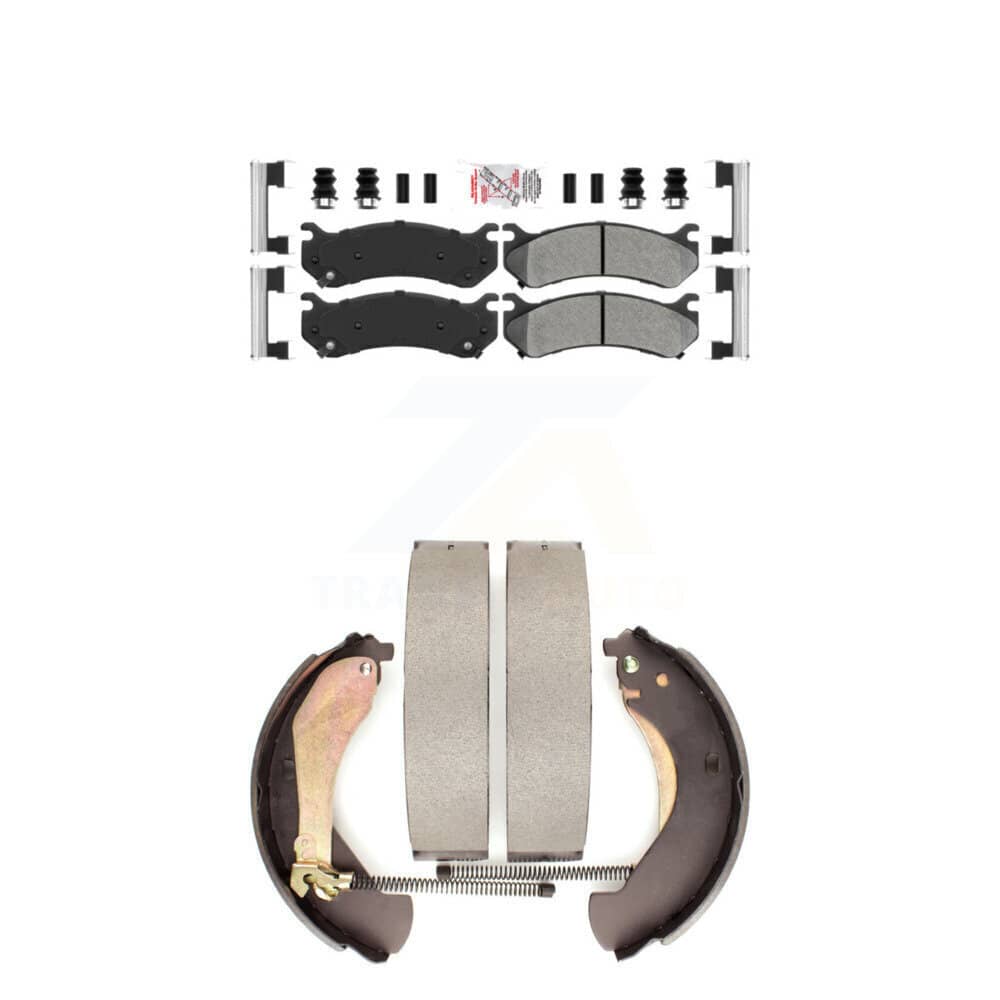 Transit Auto - KNN-100083 - Front and Rear Disc Brake Pad Kits
