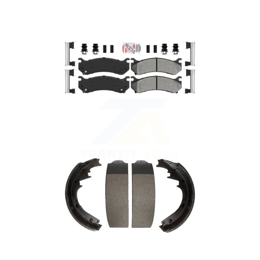 Transit Auto - KNN-100087 - Front and Rear Disc Brake Pad Kits