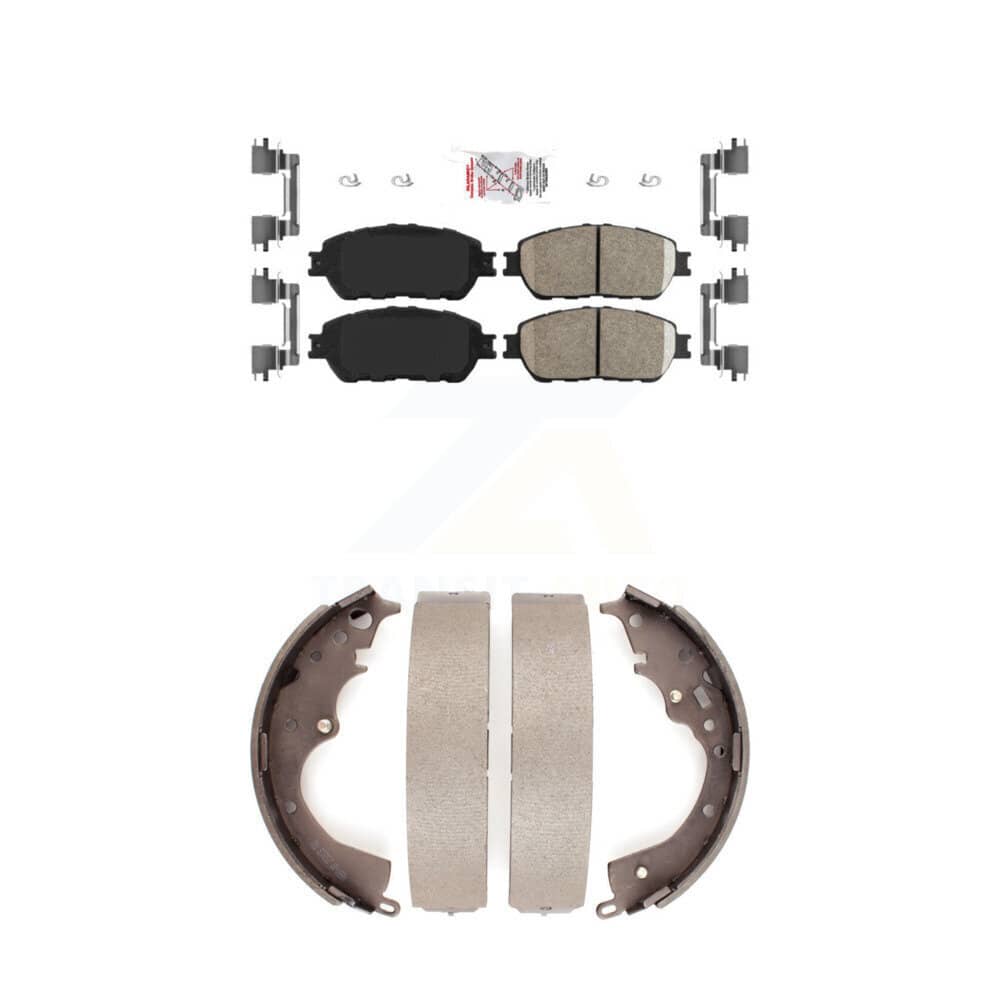 Transit Auto - KNN-100090 - Front and Rear Disc Brake Pad Kits
