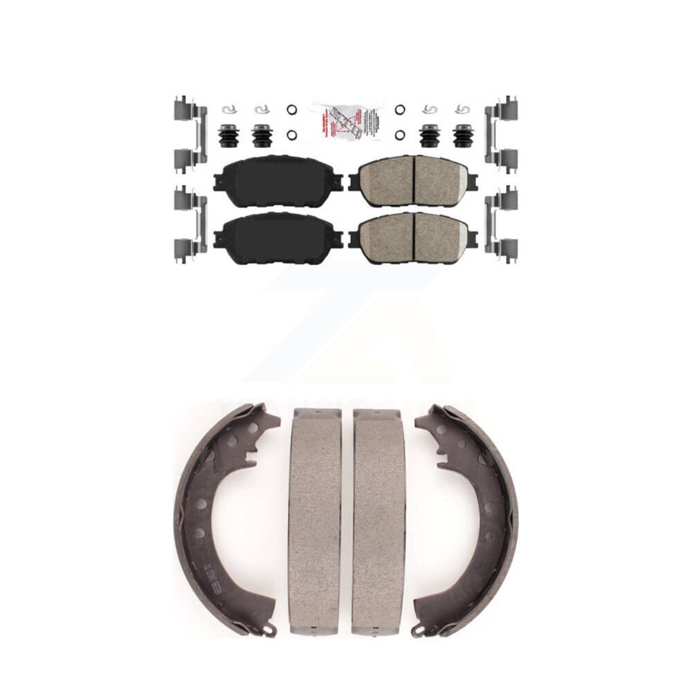 Transit Auto - KNN-100098 - Front and Rear Disc Brake Pad Kits