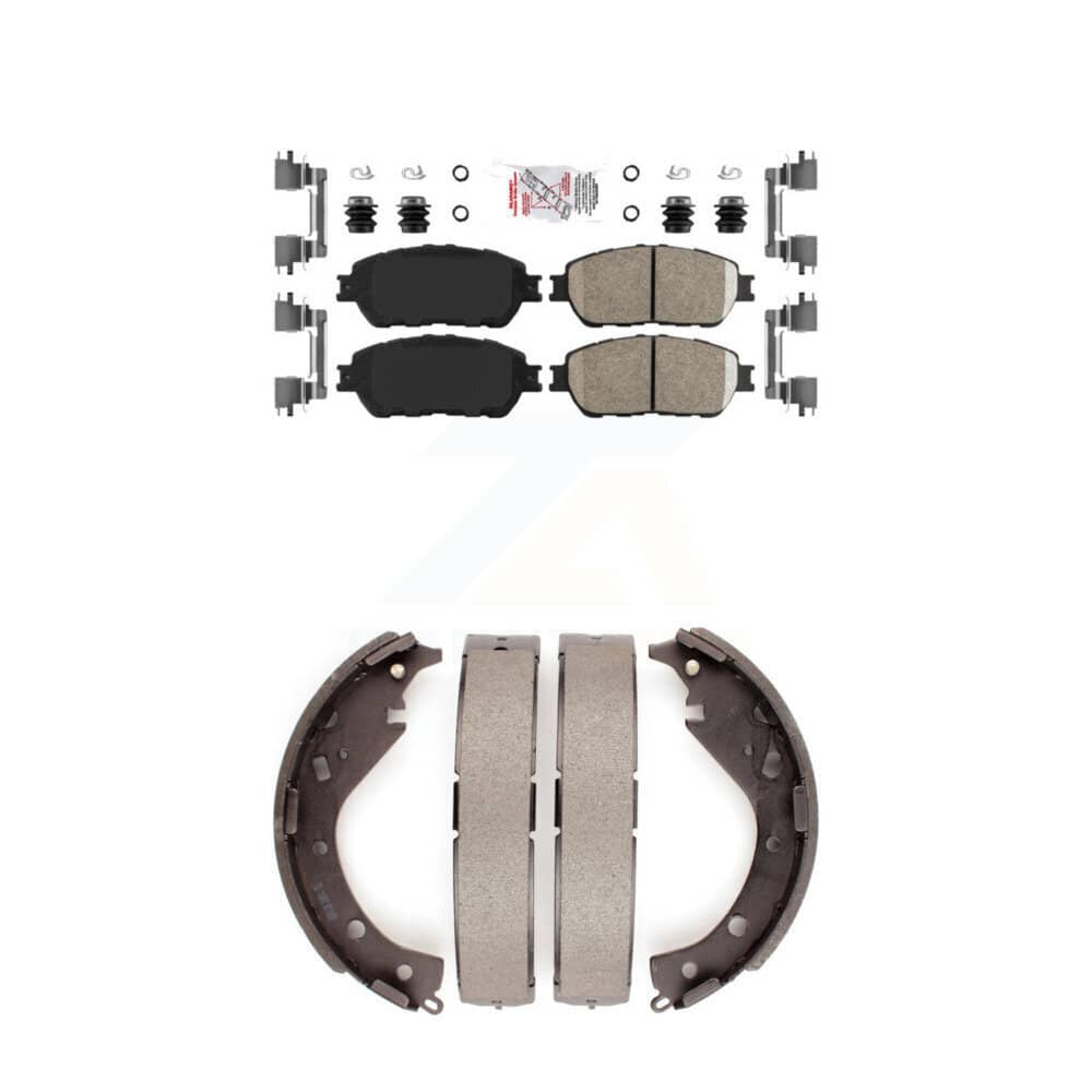 Transit Auto - KNN-100099 - Front and Rear Disc Brake Pad Kits