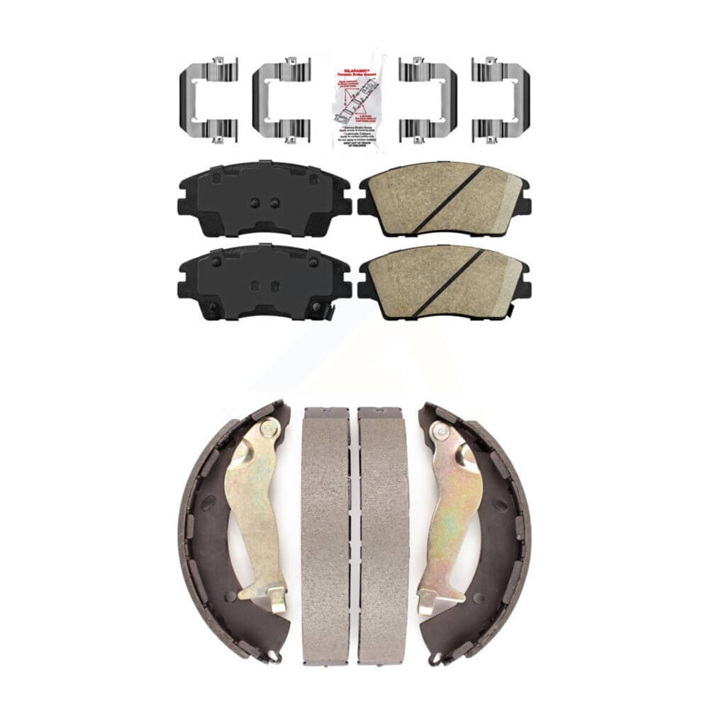 Transit Auto - KNN-100131 - Front and Rear Disc Brake Pad Kits