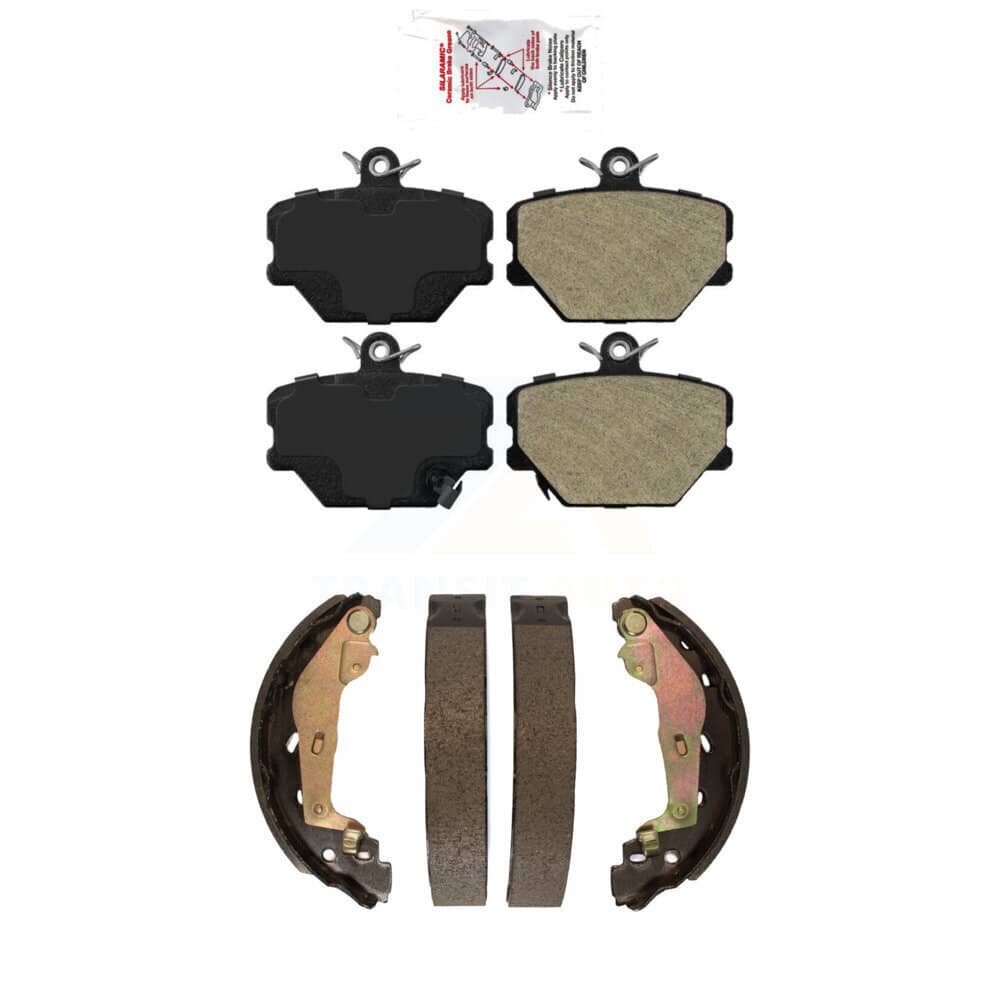 Transit Auto - KNN-100136 - Front and Rear Disc Brake Pad Kits