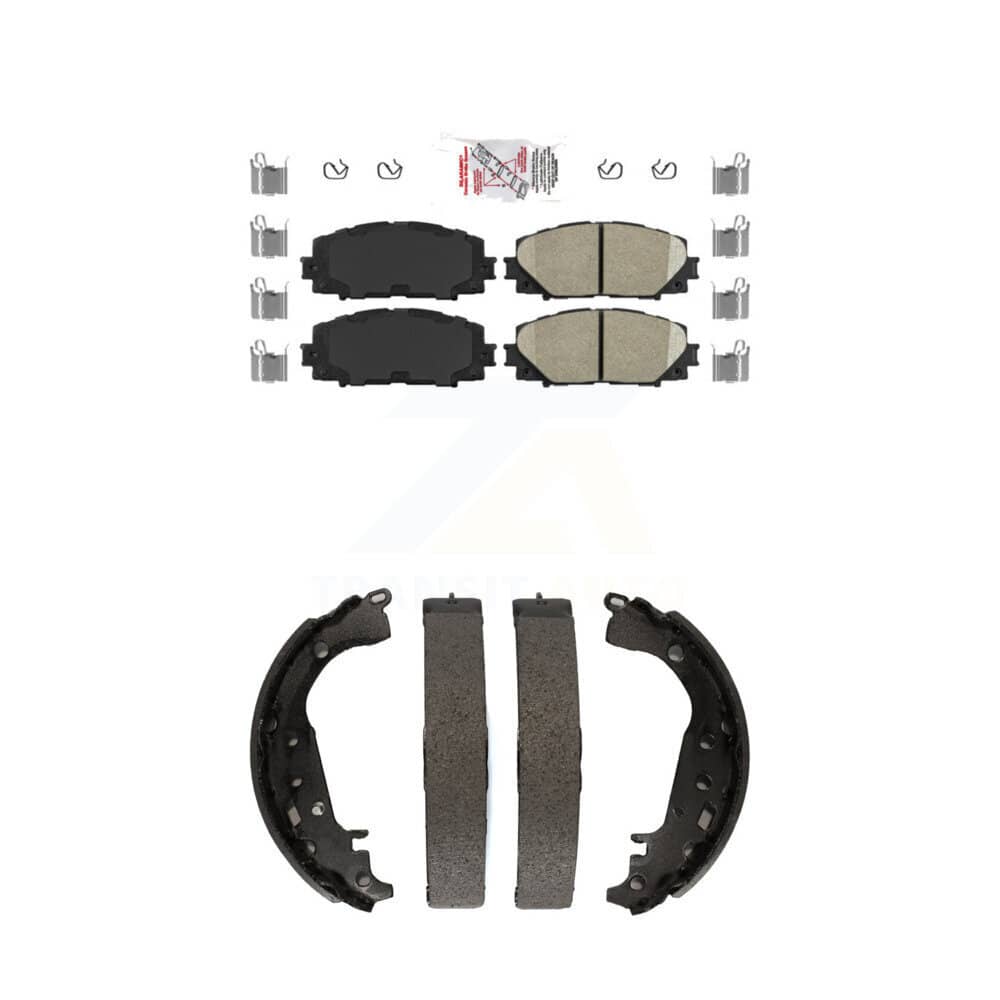 Transit Auto - KNN-100138 - Front and Rear Disc Brake Pad Kits