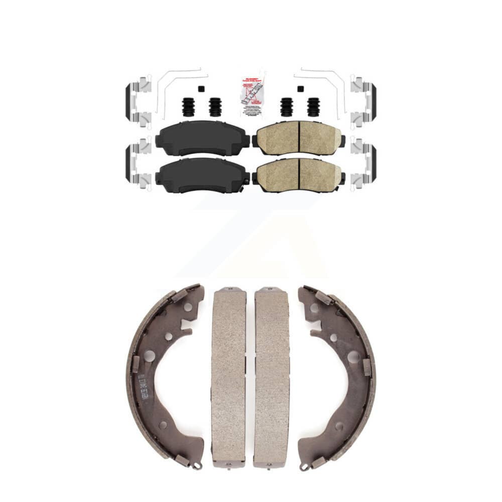 Transit Auto - KNN-100161 - Front and Rear Disc Brake Pad Kits