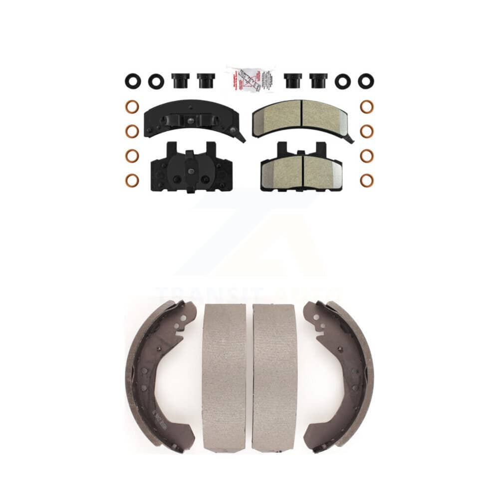 Transit Auto - KNN-100178 - Front and Rear Disc Brake Pad Kits