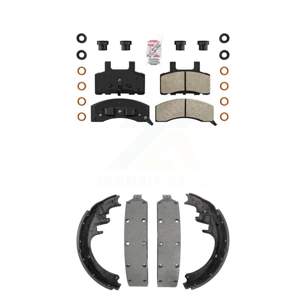 Transit Auto - KNN-100186 - Front and Rear Disc Brake Pad Kits