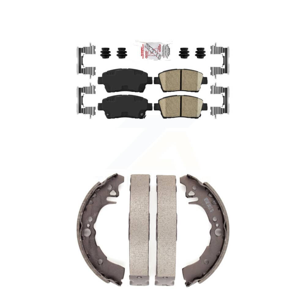 Transit Auto - KNN-100197 - Front and Rear Disc Brake Pad Kits