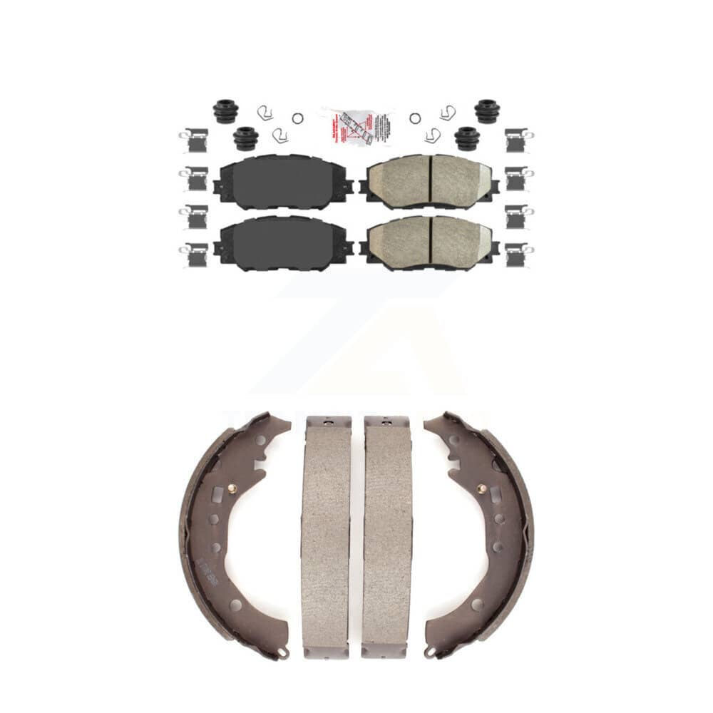 Transit Auto - KNN-100216 - Front and Rear Disc Brake Pad Kits