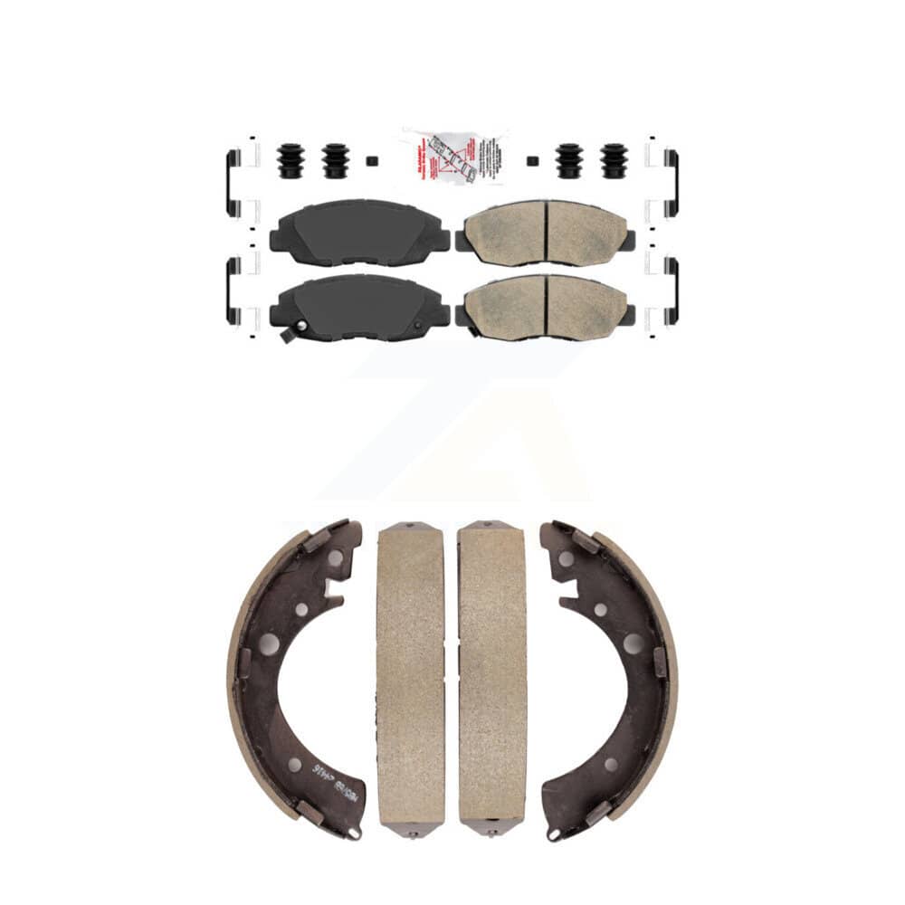 Transit Auto - KNN-100222 - Front and Rear Disc Brake Pad Kits