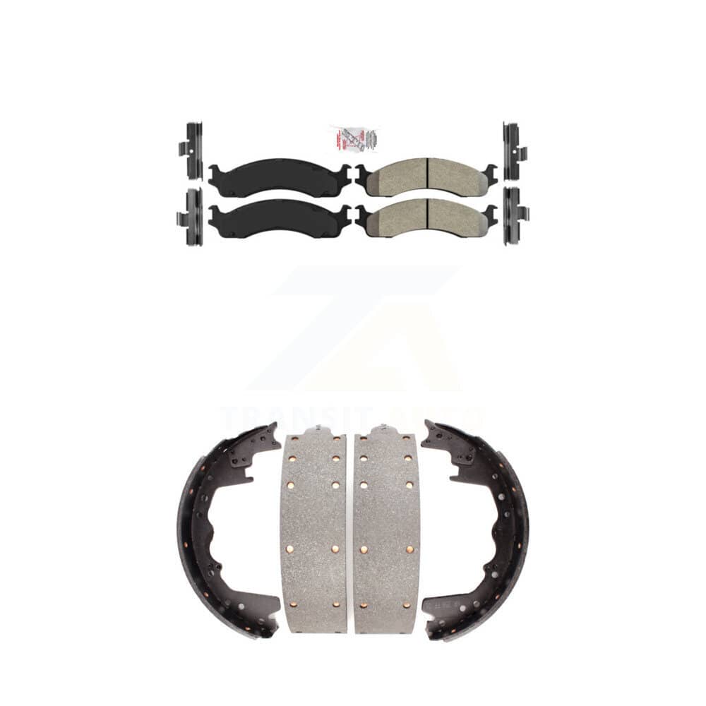 Transit Auto - KNN-100231 - Front and Rear Disc Brake Pad Kits