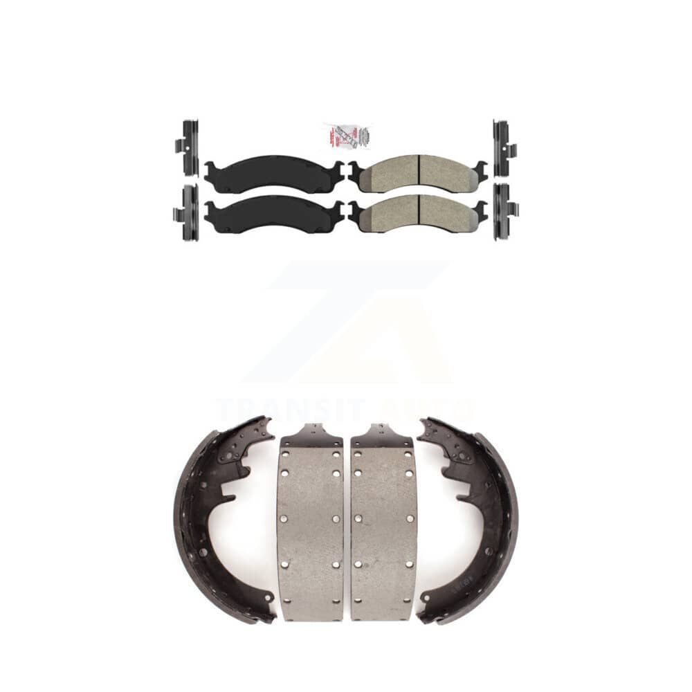 Transit Auto - KNN-100235 - Front and Rear Disc Brake Pad Kits