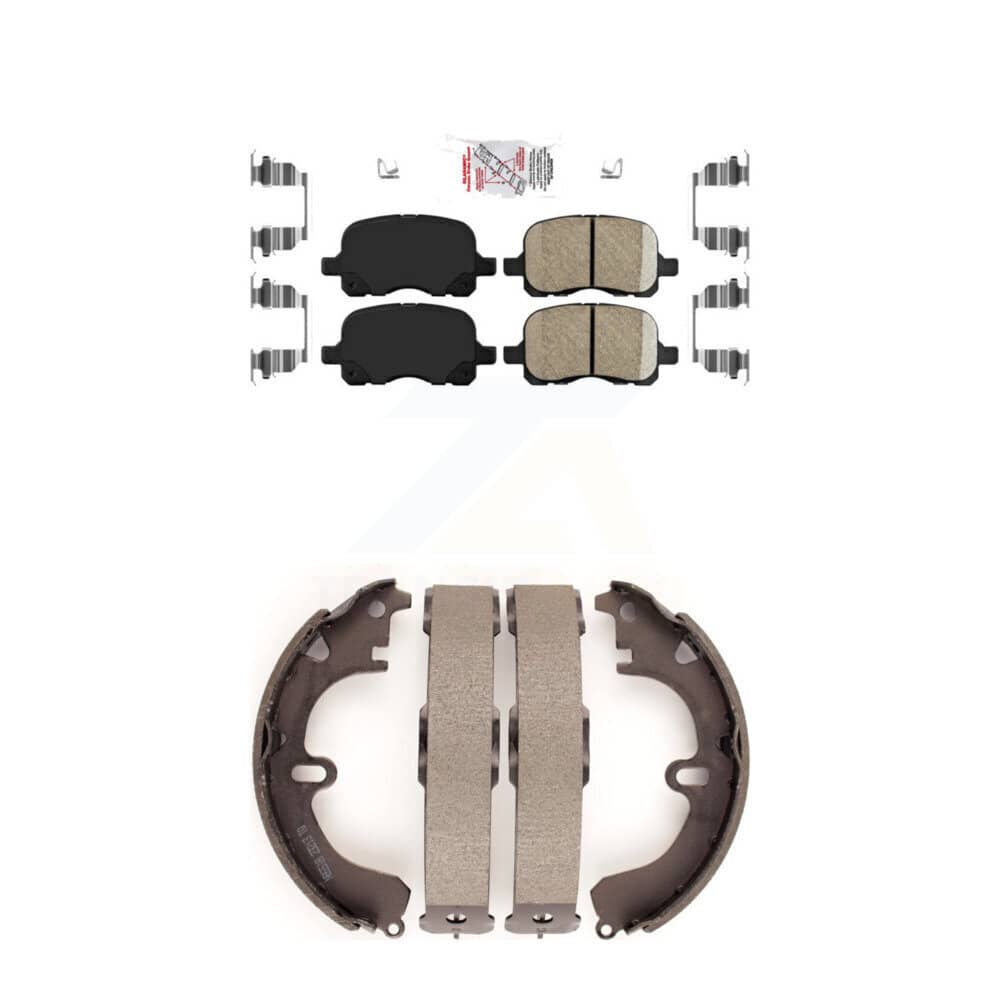 Transit Auto - KNN-100240 - Front and Rear Disc Brake Pad Kits