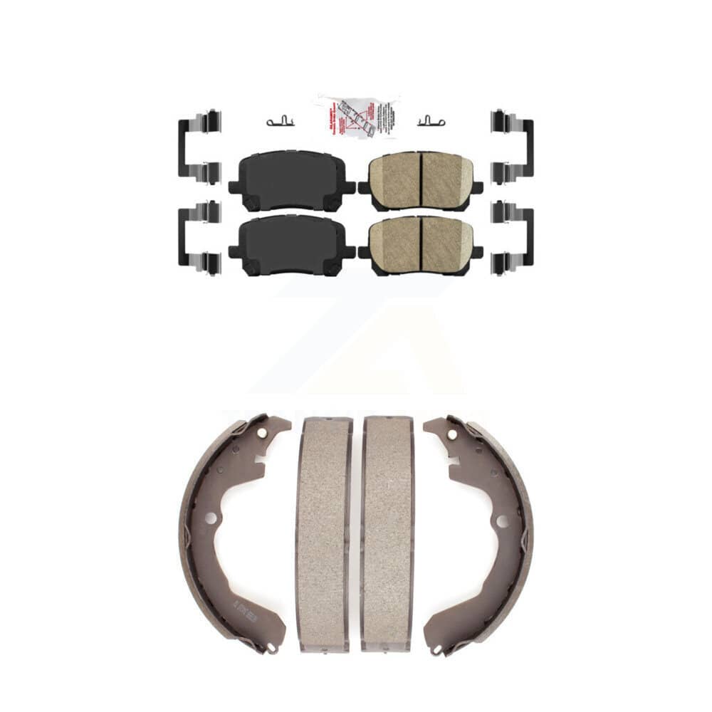 Transit Auto - KNN-100248 - Front and Rear Disc Brake Pad Kits