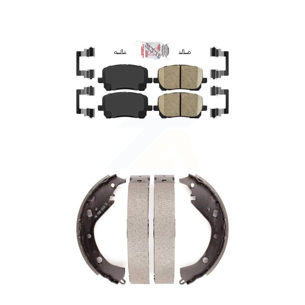 Transit Auto - KNN-100249 - Front and Rear Disc Brake Pad Kits