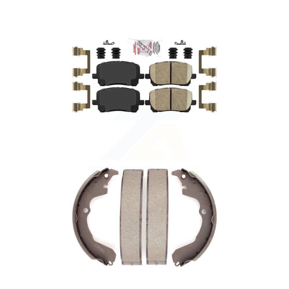 Transit Auto - KNN-100250 - Front and Rear Disc Brake Pad Kits