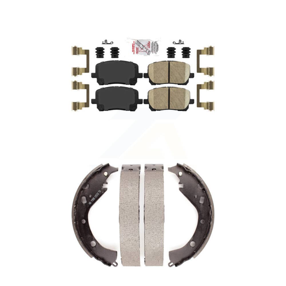 Transit Auto - KNN-100251 - Front and Rear Disc Brake Pad Kits