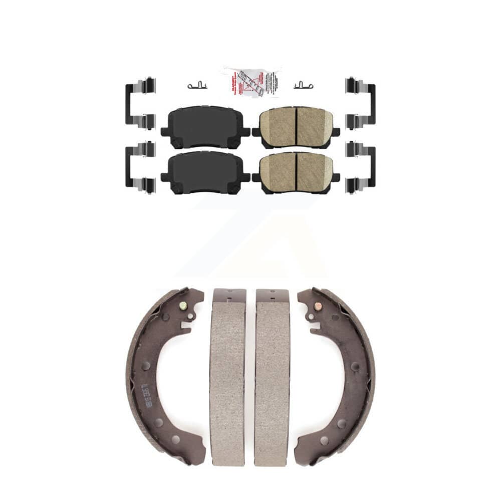 Transit Auto - KNN-100253 - Front and Rear Disc Brake Pad Kits