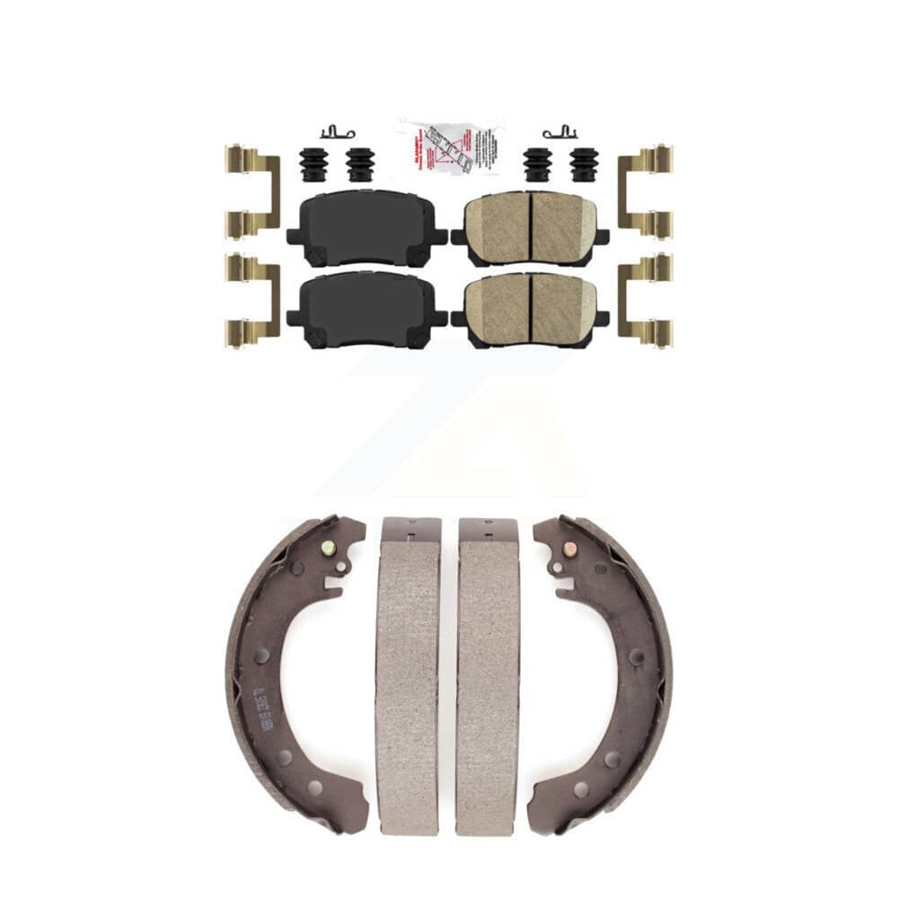 Transit Auto - KNN-100255 - Front and Rear Disc Brake Pad Kits