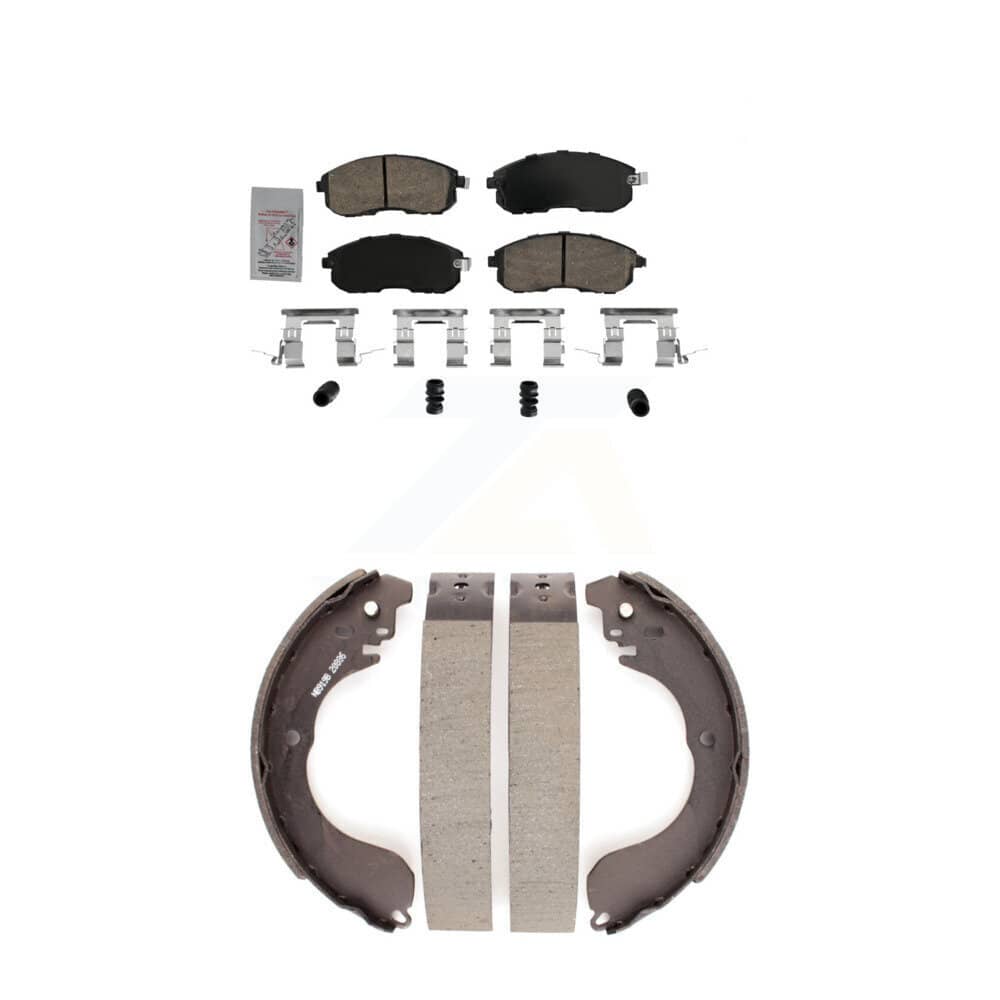 Transit Auto - KNN-100258 - Front and Rear Disc Brake Pad Kits