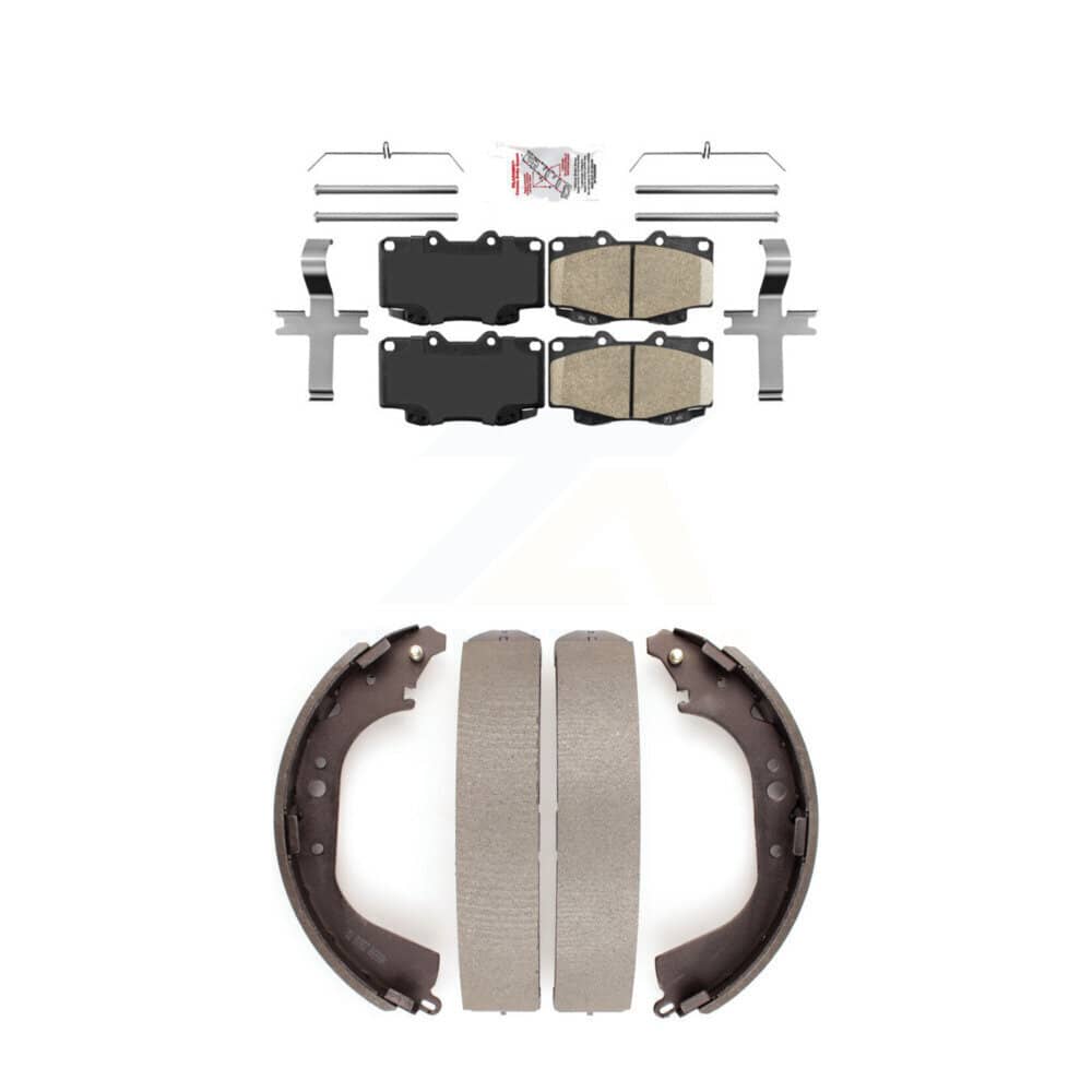 Transit Auto - KNN-100292 - Front and Rear Disc Brake Pad Kits