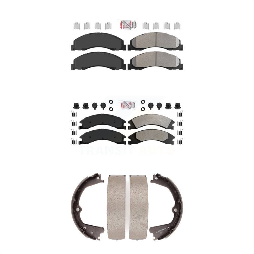 Transit Auto - KNN-100319 - Front and Rear Disc Brake Pad Kits