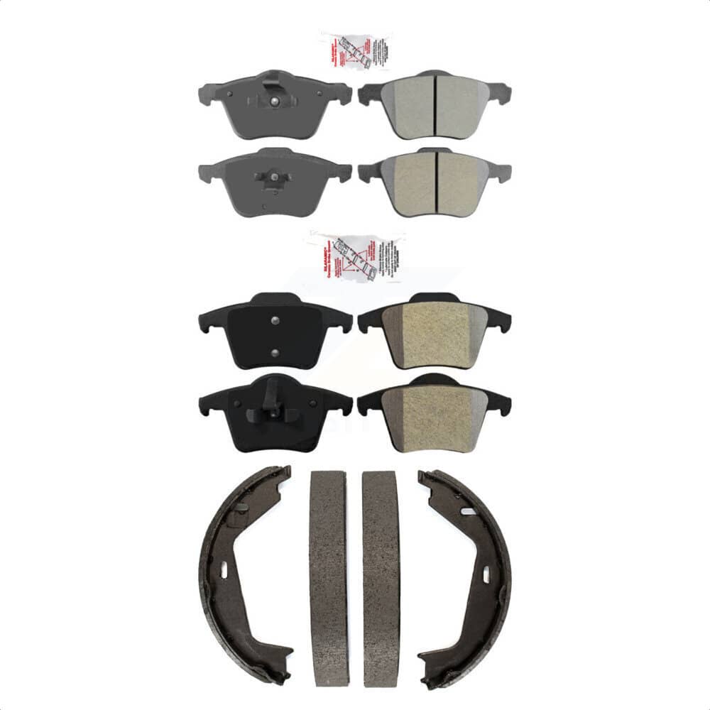 Transit Auto - KNN-100379 - Front and Rear Disc Brake Pad Kits