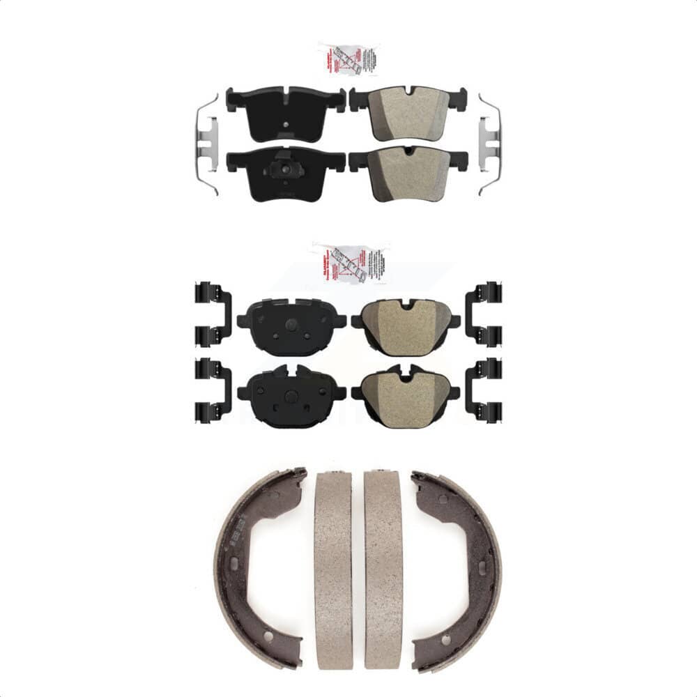 Transit Auto - KNN-100380 - Front and Rear Disc Brake Pad Kits