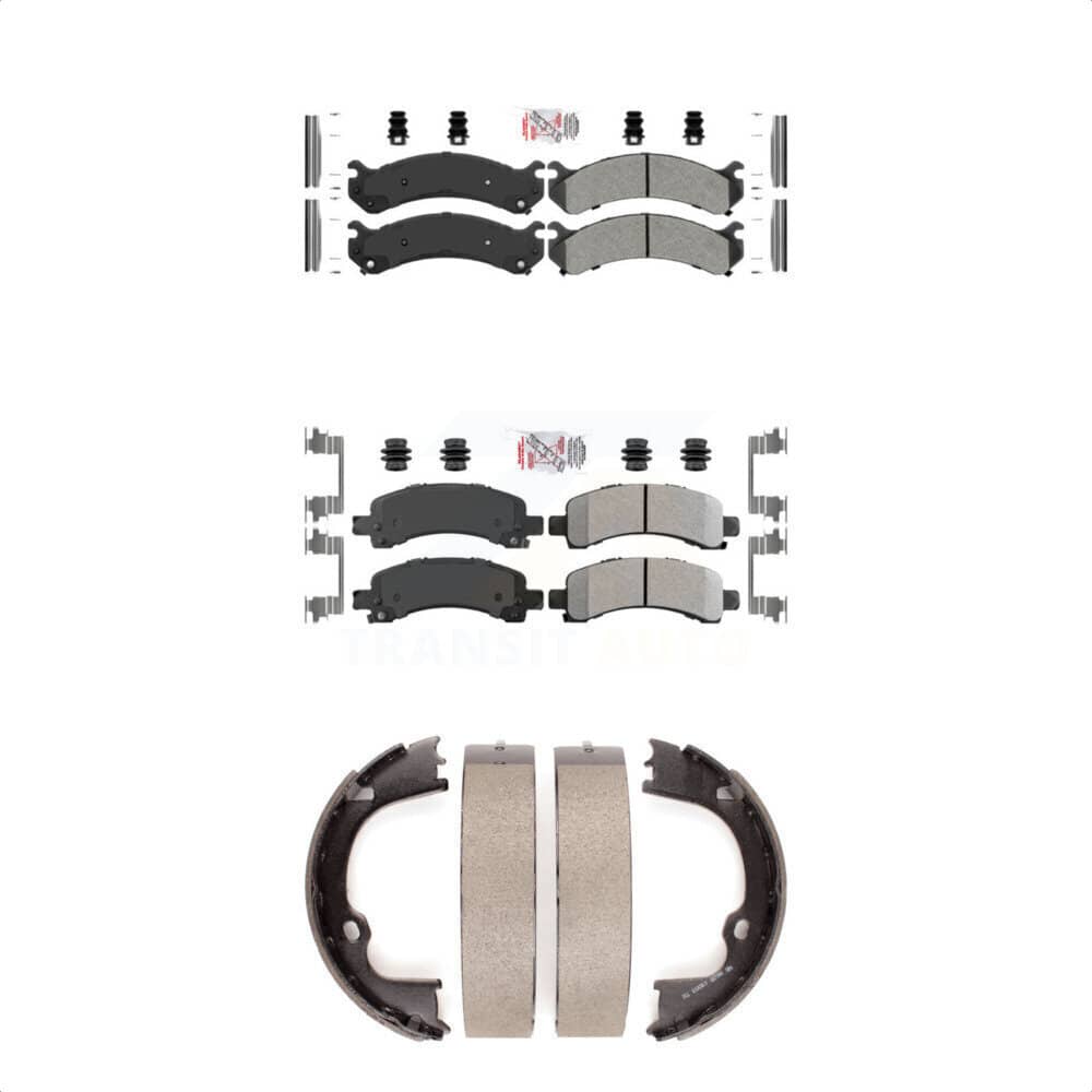 Transit Auto - KNN-100436 - Front and Rear Disc Brake Pad Kits