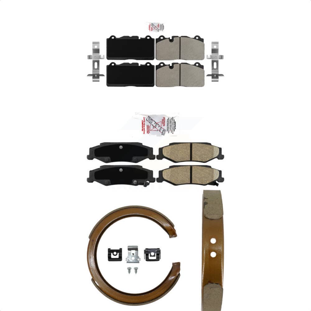 Transit Auto - KNN-100512 - Front and Rear Disc Brake Pad Kits