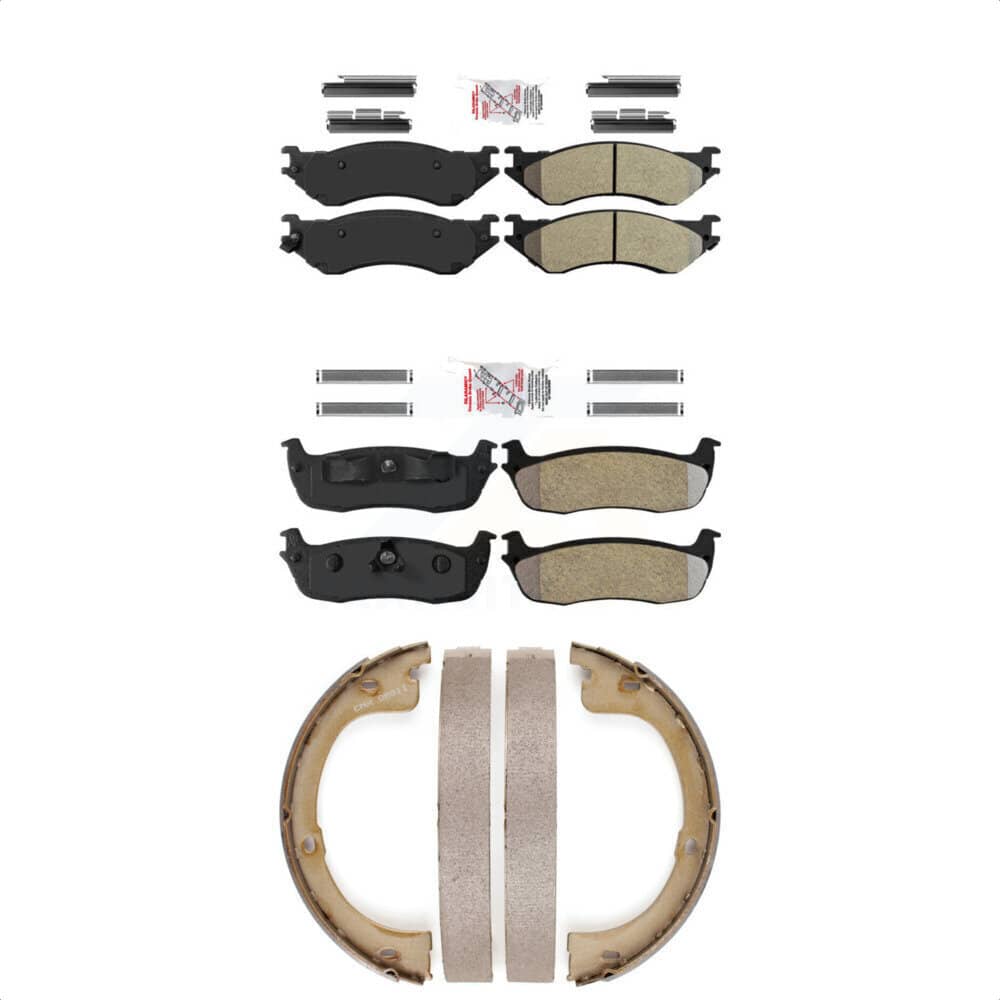 Transit Auto - KNN-100529 - Front and Rear Disc Brake Pad Kits