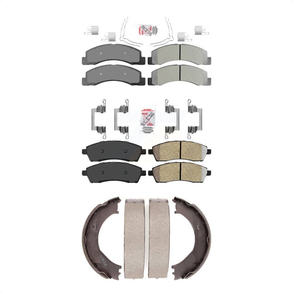 Transit Auto - KNN-100570 - Front and Rear Disc Brake Pad Kits