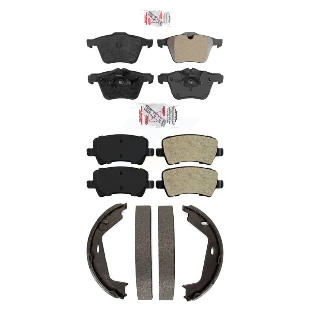 Transit Auto - KNN-100618 - Front and Rear Disc Brake Pad Kits